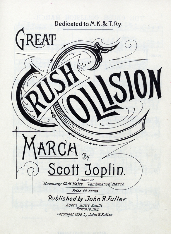 Great Crush Collision March Sheet Music (1896)
