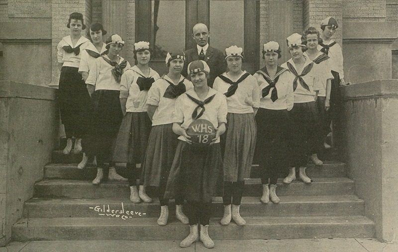 Girls' Basketball Team (1918)