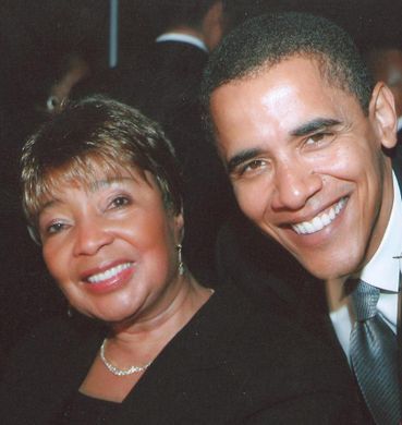Eddie with Barak Obama